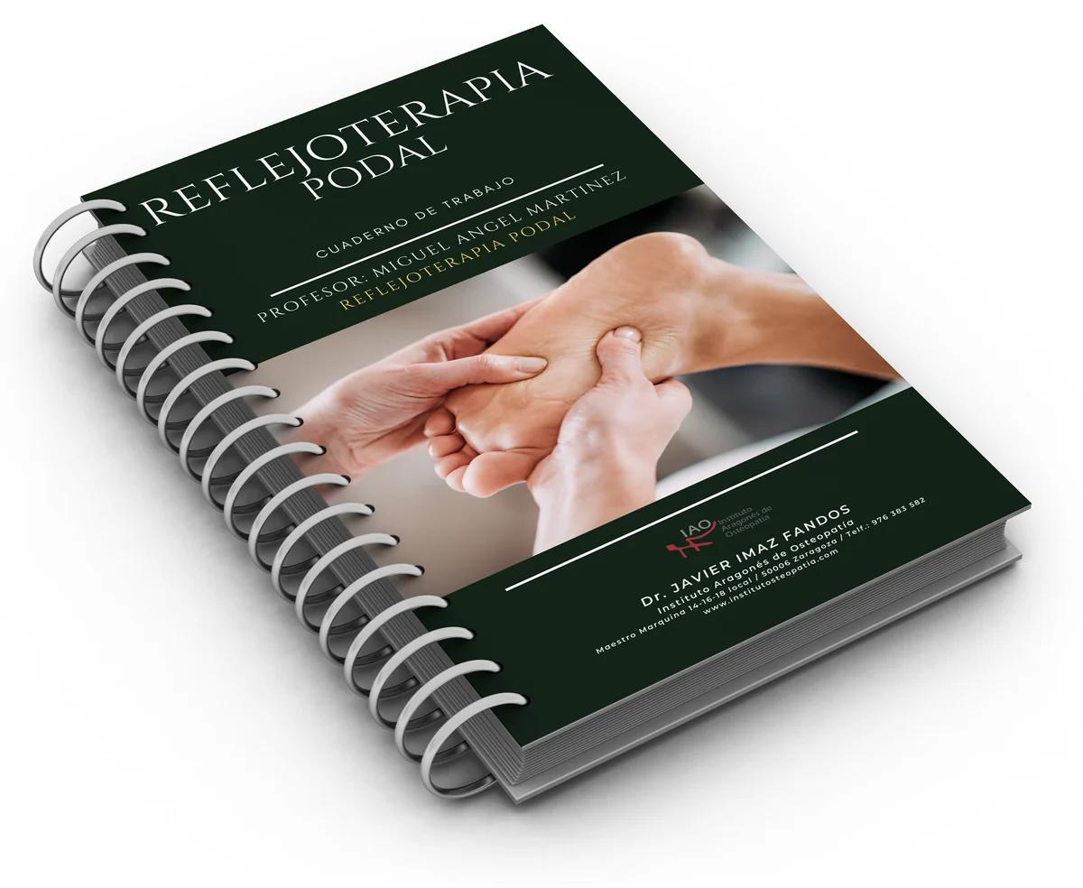 Cuaderno de trabajo de Reflejoterapia Podal
